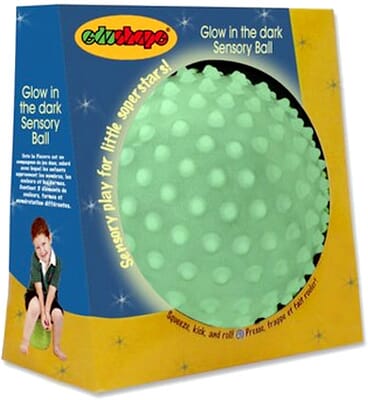 Kickerball Glow the Ball with Glow in the Dark effect - standard ball size. The original of the TV
