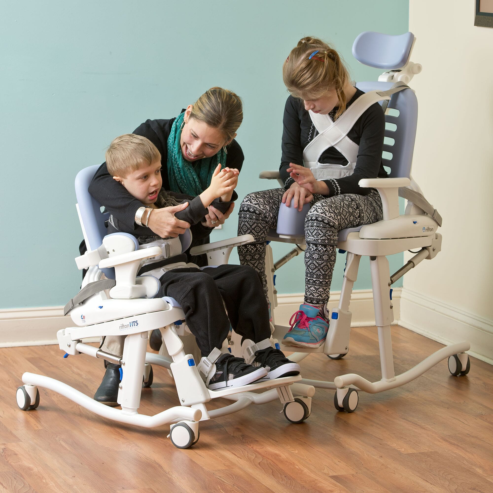 Rifton HTS Small Z110 – Adaptive Hygiene & Toileting Chair for