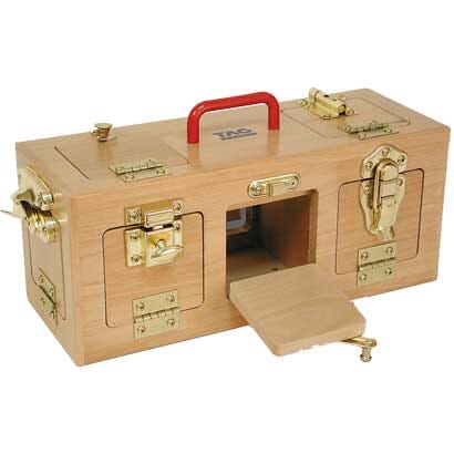 （有）KAGAYAKI Lock Box ロックボックス 金庫 工具入れ Large Lock Box | Fine Motor Skills | eSpecial Needs